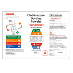 Hariderm+ Clotrimazole Dusting Powder 100g for fungal infection, sweat rash, itching and skin irritation
