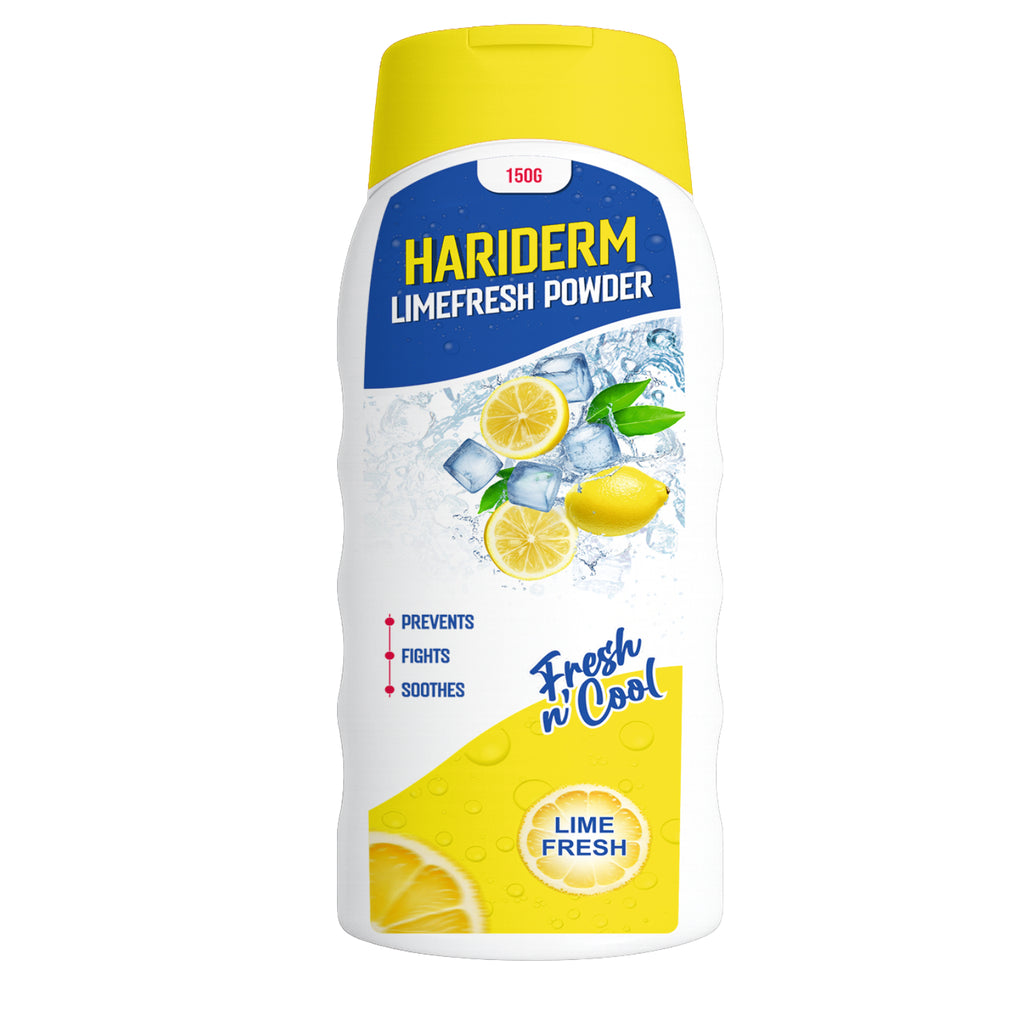 Hariderm Limefresh Powder 150g | Cooling Lime Body Powder (2 pcs)