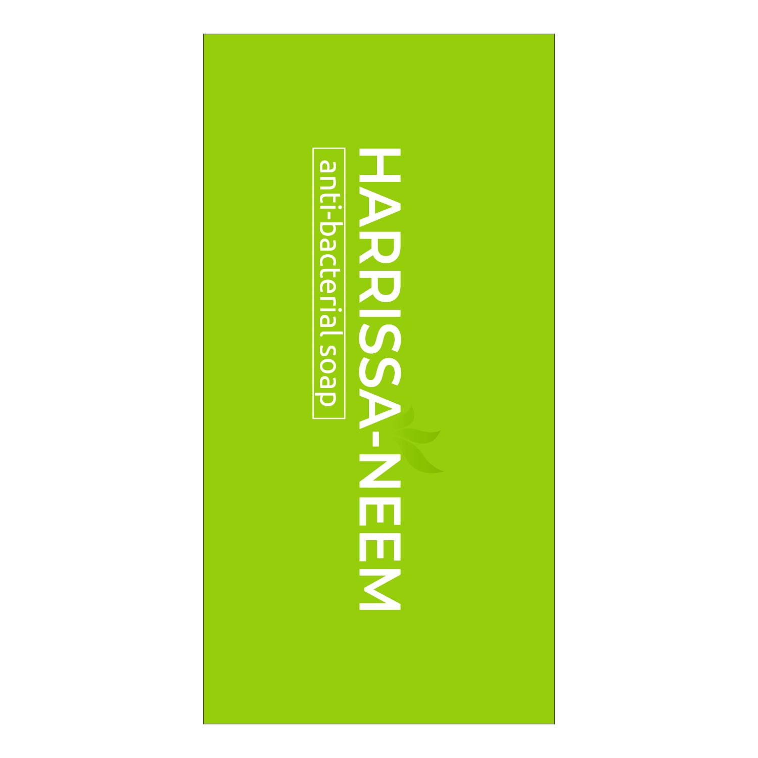 Harrissa Neem Anti-Bacterial Soap 75g | Natural Neem Bath Soap (5pc set)