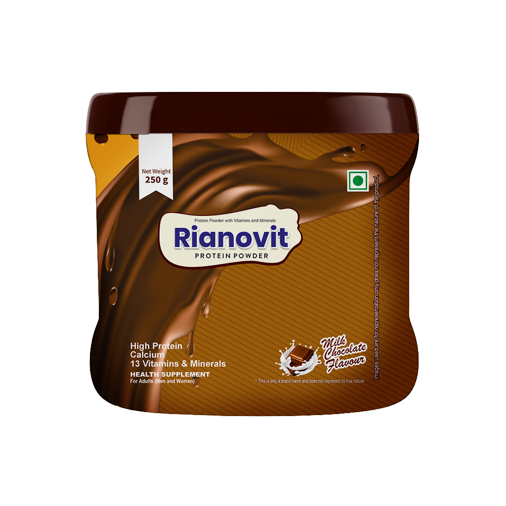 Rianovit Protein Powder Milk Chocolate 250g | High Protein Health Supplement